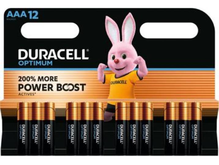 Duracell - Pile Lr03 Aaa X12 Optimum