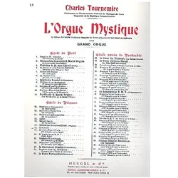 L/'orgue mystique vol.18 Paques, Fachbücher von Charles Tournemire