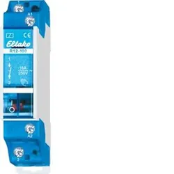 Eltako 22100055 Schaltrelais 24V DC. 1 Schließer 16A/250V AC R12-100-24V DC