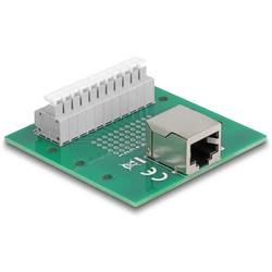 Delock RJ50 Netzwerk Adapter Kabel [1x RJ50-Buchse - 1x Buchse] 0.004 m Grün, Grau 67012
