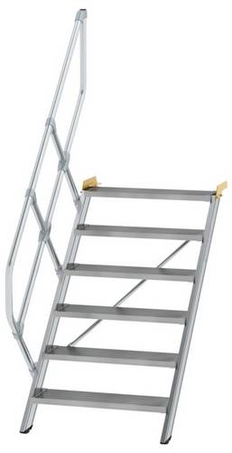 MUNK Günzburger Steigtechnik 600266 Aluminium, Stahl verzinkt Treppe