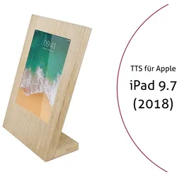 TabLines TTS043 iPad Ständer Tisch Apple 9.7 (2018), Eiche