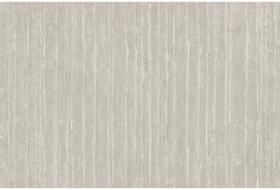 York Wallcoverings Precious Metal Silver Corrugated Wallpaper - 324 x 27