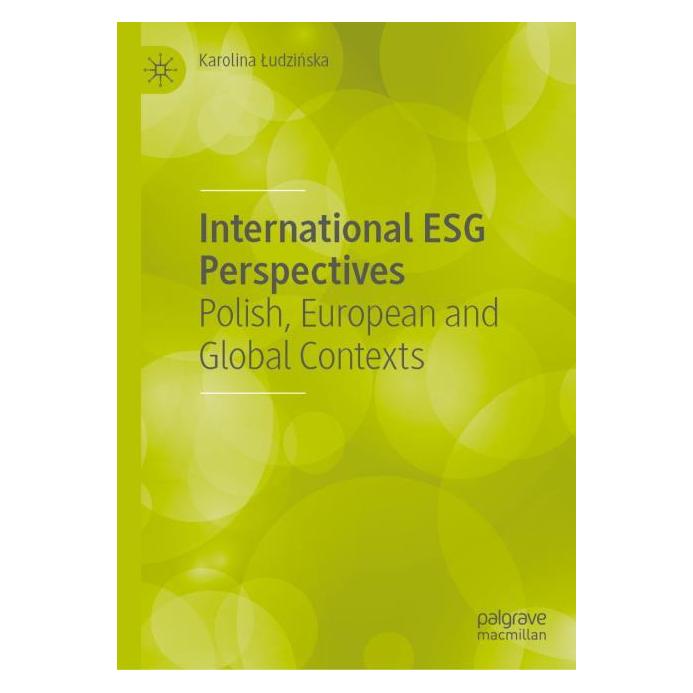 Springer International ESG Perspectives (Englisch, Hardcover, Karolina Łudzińska) (64776695)