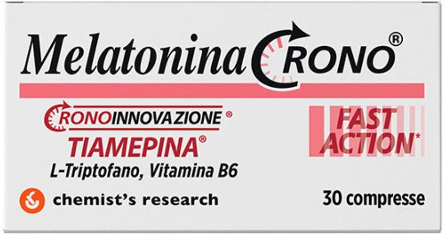 CHEMIST'S RESEARCH Srl MELATONINA CRONO 1MG TIAMEP 30