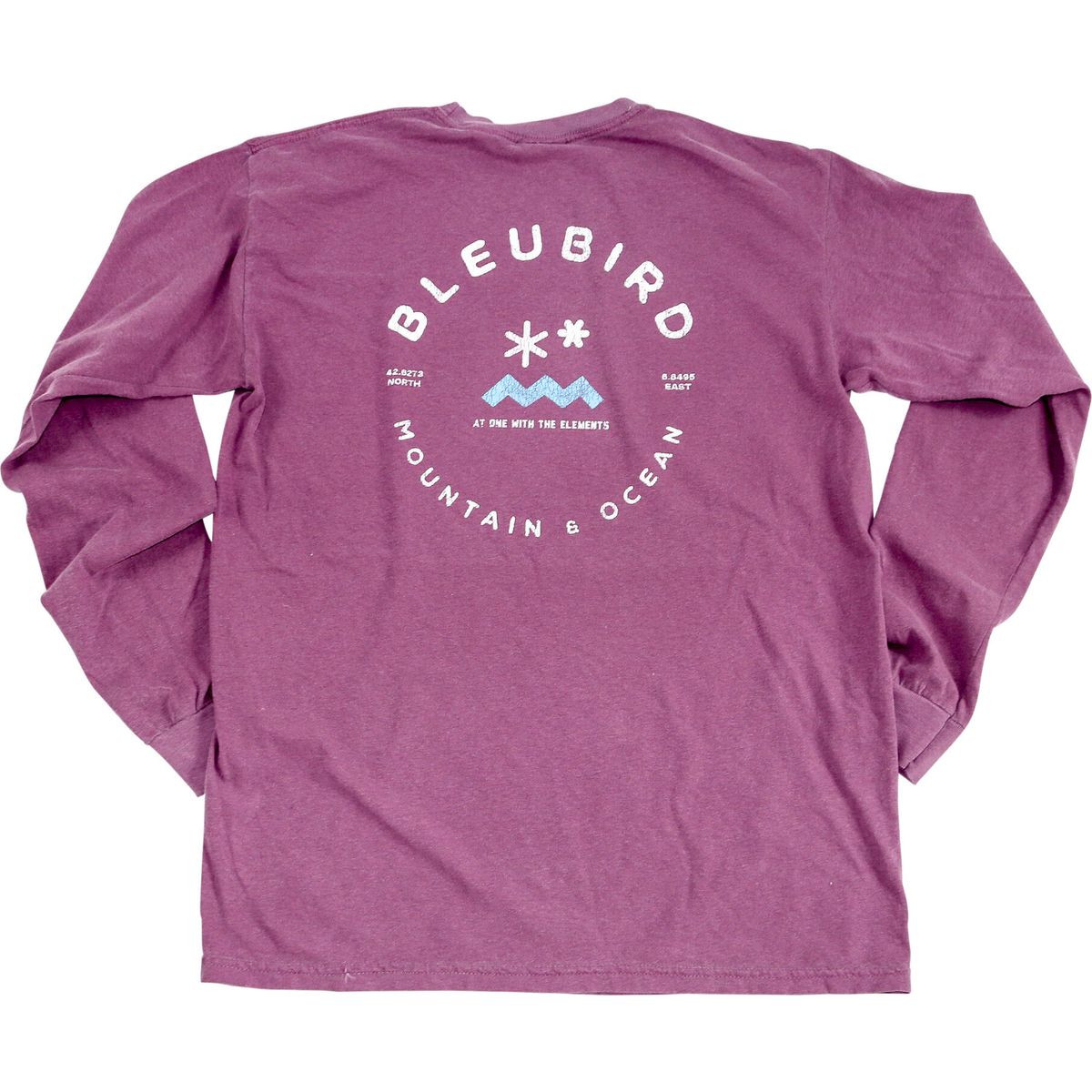 Bleubird Berry Long Sleeve Tee berry M AD20-BERRY-ORIG-LGS-M