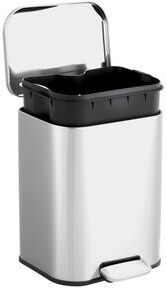 Garvee Trash Can, Step Garbage Can with Soft-Close Lid