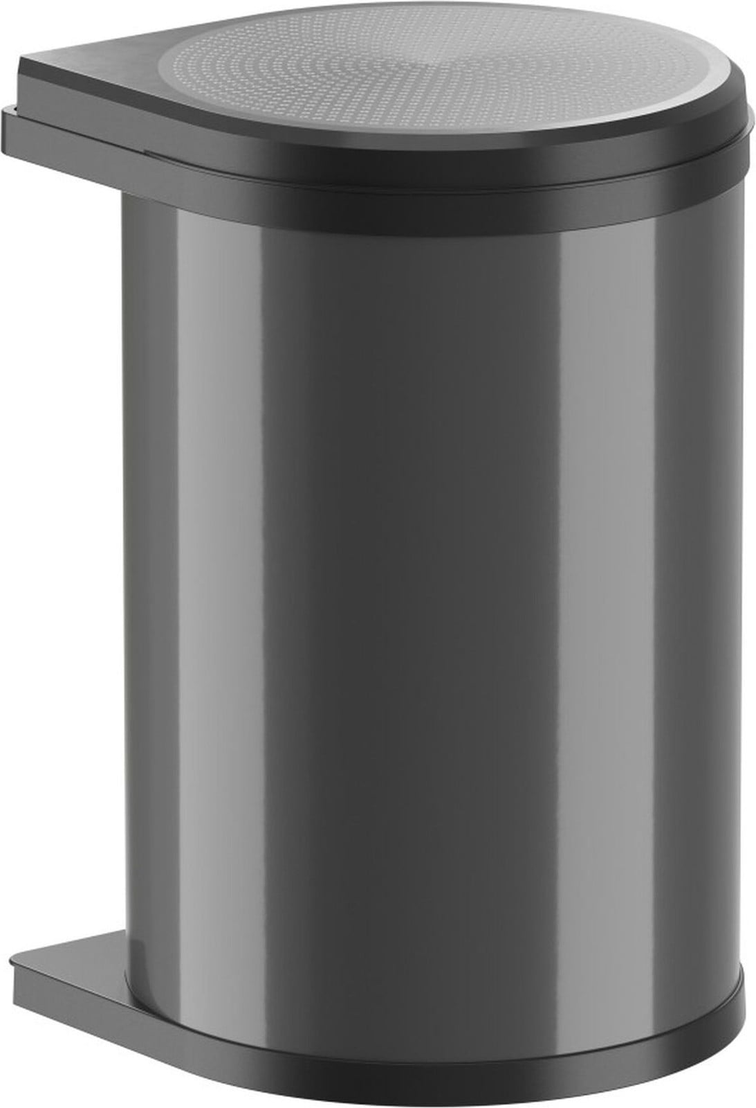 Hailo AS Mono 20 afvalbak, donkergrijs/zwart, 20 liter