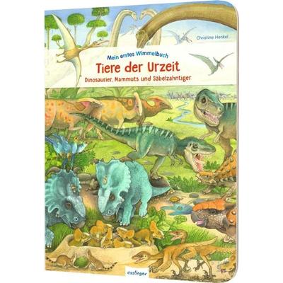 Mein erstes Wimmelbuch: Tiere der Urzeit, Gebundene Ausgabe von , Esslinger in der Thienemann-Esslinger Verlag GmbH, 978-3-480-23862-0