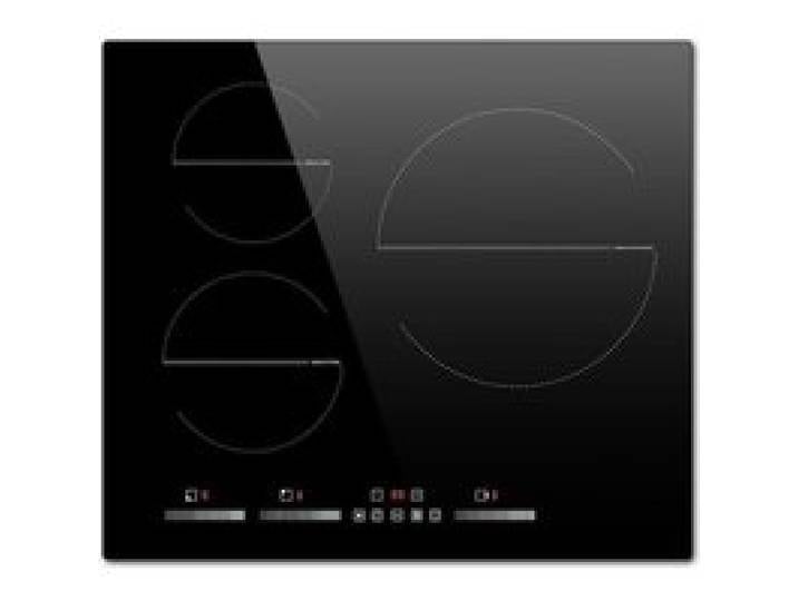 Plaque Induction avec Booster Plaque de Cuisson Electrique 3 Feux - Verre