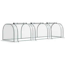 Outsunny - Gewächshaus - 350L x 100B x 80H cm