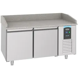 Combisteel Pizzakühltisch mit Granitplatte und 2 Türen