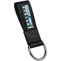 Gürtelschlaufe E-05315, Halterung schwarz, 6 Stück
