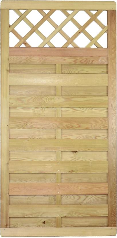 TETZNERJENT BAIKAL-Serie mit Rankgitter 90 x 180 cm, sib. Lärche 16878452