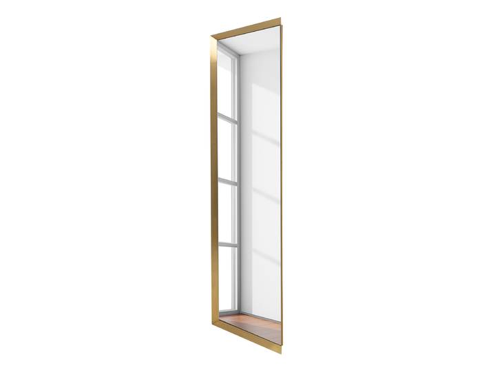 Miroir mural - rectangulaire 70 x 200cm Doré/Doré Cadre : acier enduit 70 x 200cm