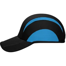 Sport Basecap "MB6580" 3-Panel - black/atlantic