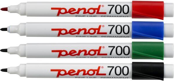 Penol 700 Permanent Marker   Blå