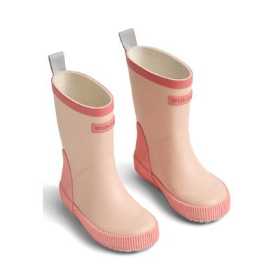 Stiefel WHEAT "WHEAT Gummistiefel Gummistiefel", Mädchen, Gr. 28, rosa (powder), Gummi, Schuhe Stiefel