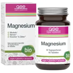 GSE Magnesium Compact Tabletten bio (60St)