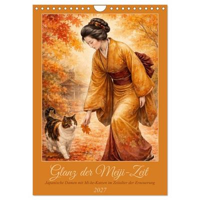 Glanz der Meiji-Zeit (Wandkalender 2027 DIN A4 hoch), CALVENDO Monatskalender