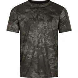 Härkila Herren NOCTYX Axis MSP Camo T-Shirt - M - black/black