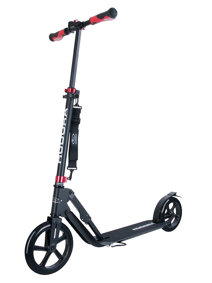 Hudora Scooter "BigWheel Style 230" in Schwarz - ab 10 Jahren - onesize