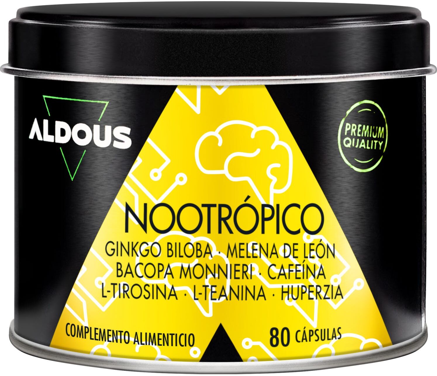 Aldous Bio Aldous Labs Nootrópico 800mg 80caps