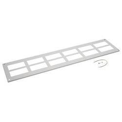 Hager FZ896D FZ896D Verschlussplatte (B x H) 1600 mm x 20 mm Stahl Grau 1 St.