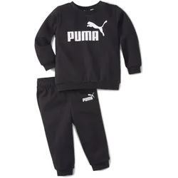 PUMA Minicats ESS Crew Baby-Jogginganzug cotton black 80
