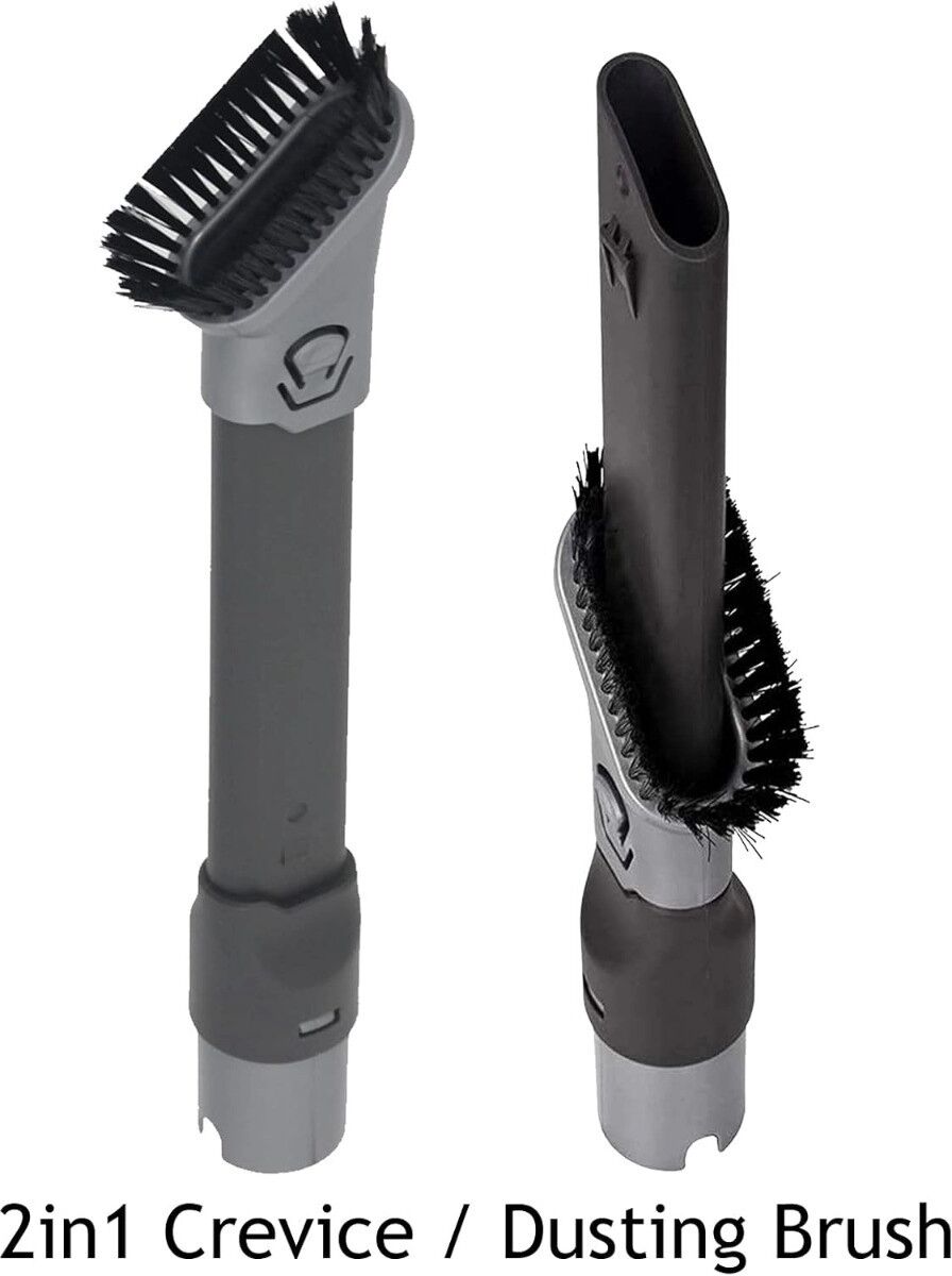INF 2-in-1 Fugendüse und Staubbürste kompatibel mit Shark Staubsaugern