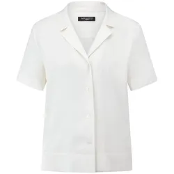 Bluse Reverskragen und Seide Fadenmeister Berlin weiss, 40