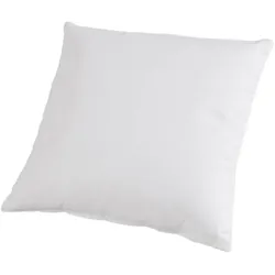 Heitmann Felle Inlettkissen, ca. 45 x 45 cm, Farbe Weiß