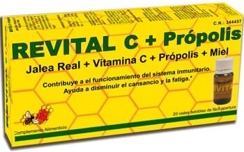 Revital C + PRÓPOLIS 20 Ampolas 10ml