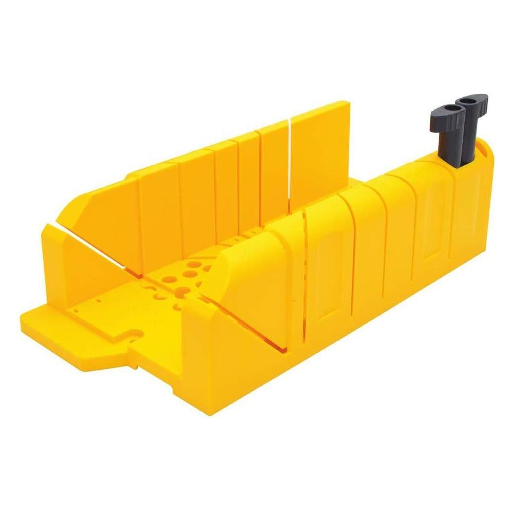 Stanley Gehrungslade (aus Kunststoff, Haltenocken-System, integrierter Sägestopp, 90°/45°/22,5° Wink (1-20-112)
