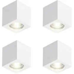 DECKENLEUCHTE Macri(4er-set) 7/7/7.5cm Deckenlampe