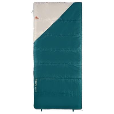 Kelty - Catena 30 - Kunstfaserschlafsack Gr bis 198 cm (Bodysize) - Regular Zip: Right Mediterranean / Harvest Pumpkin