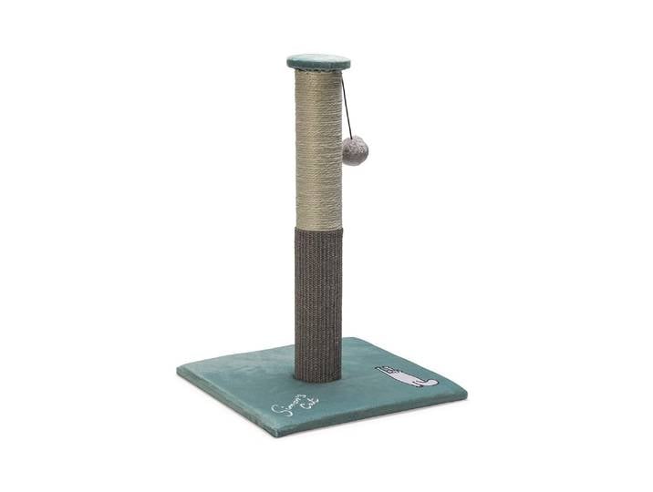 Kratzbrett Simons Cat Braun/Grün , grün (braun, grün), B:40cm H:60cm L:40cm, Kratzbretter, Kratzbrett