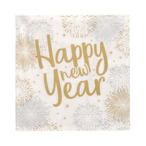 PAPSTAR Servietten Happy New Year Happy New Year 30 St.