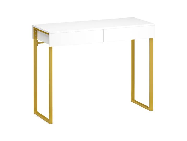 Schminktisch ADELINA weiss/gold