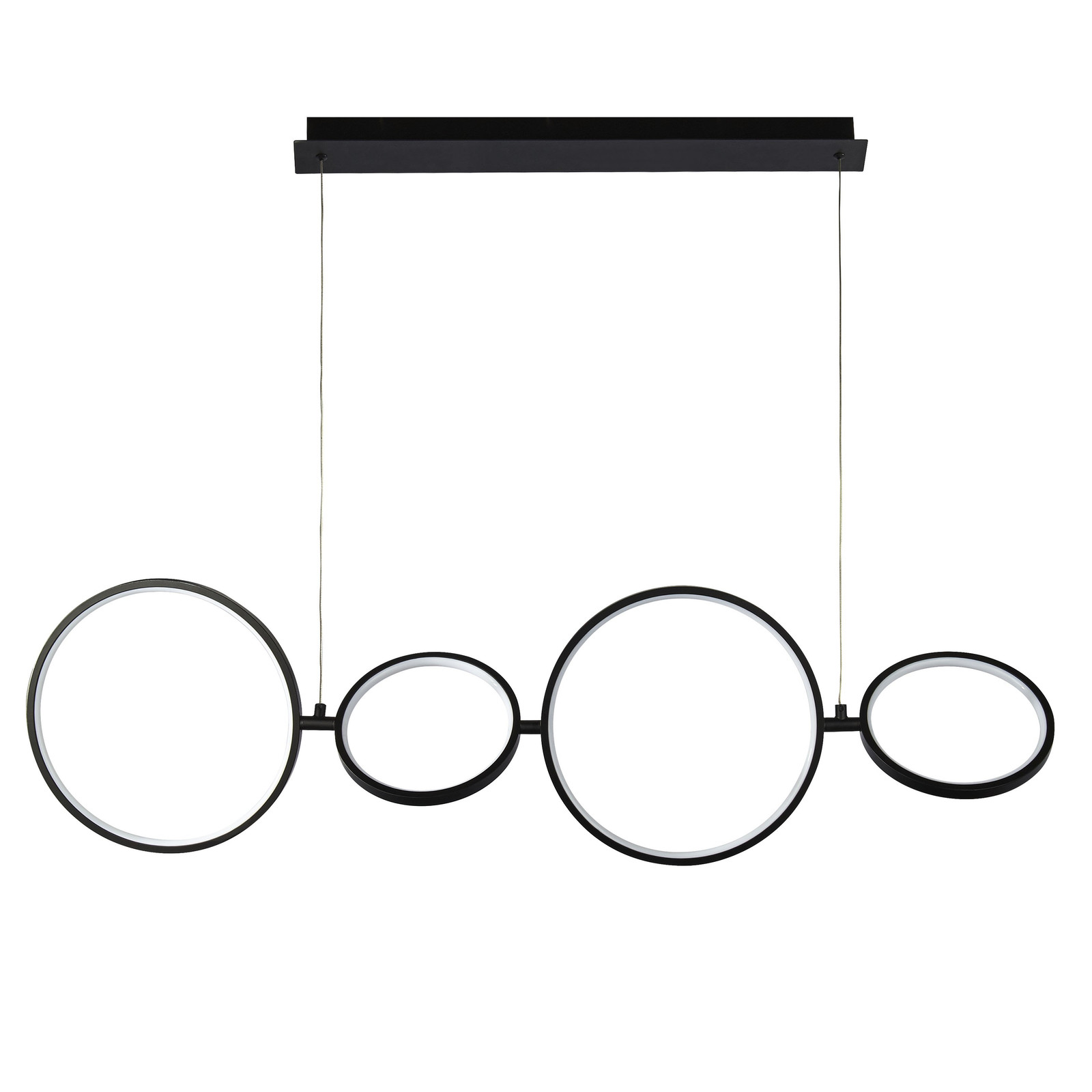 Searchlight Led hanglamp Cirque - Zwart