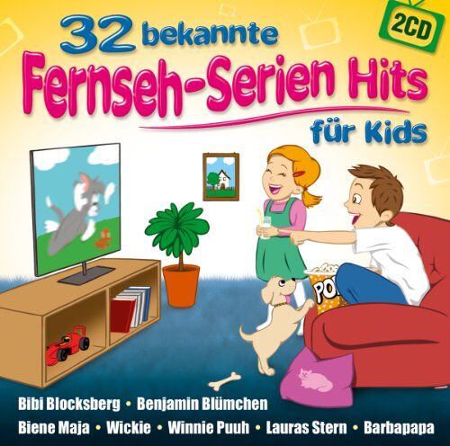 Die Partykids - 32 Bekannte Fernseh-Serien Hits für Kids; Fernseh-Hits; TV-Hits; Kinderlieder; Benjamin Blümchen, Bibi Blocksberg; Biene Maja; Schlümpfe; Wicki; Lauras Stern; Winnie Puuh; Pumuckl; Gummibärenbande; Heidi; Pumuckl; Calimero; Jim Knopf; Luck