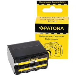 PATONA Akku für Sony NP-F970 CCD CCDSC5 CCD-SC5 CCDSC65 CCD-SC65 CCDTR1 CCD-TR1 – 7,2 Volt 6600 mAh