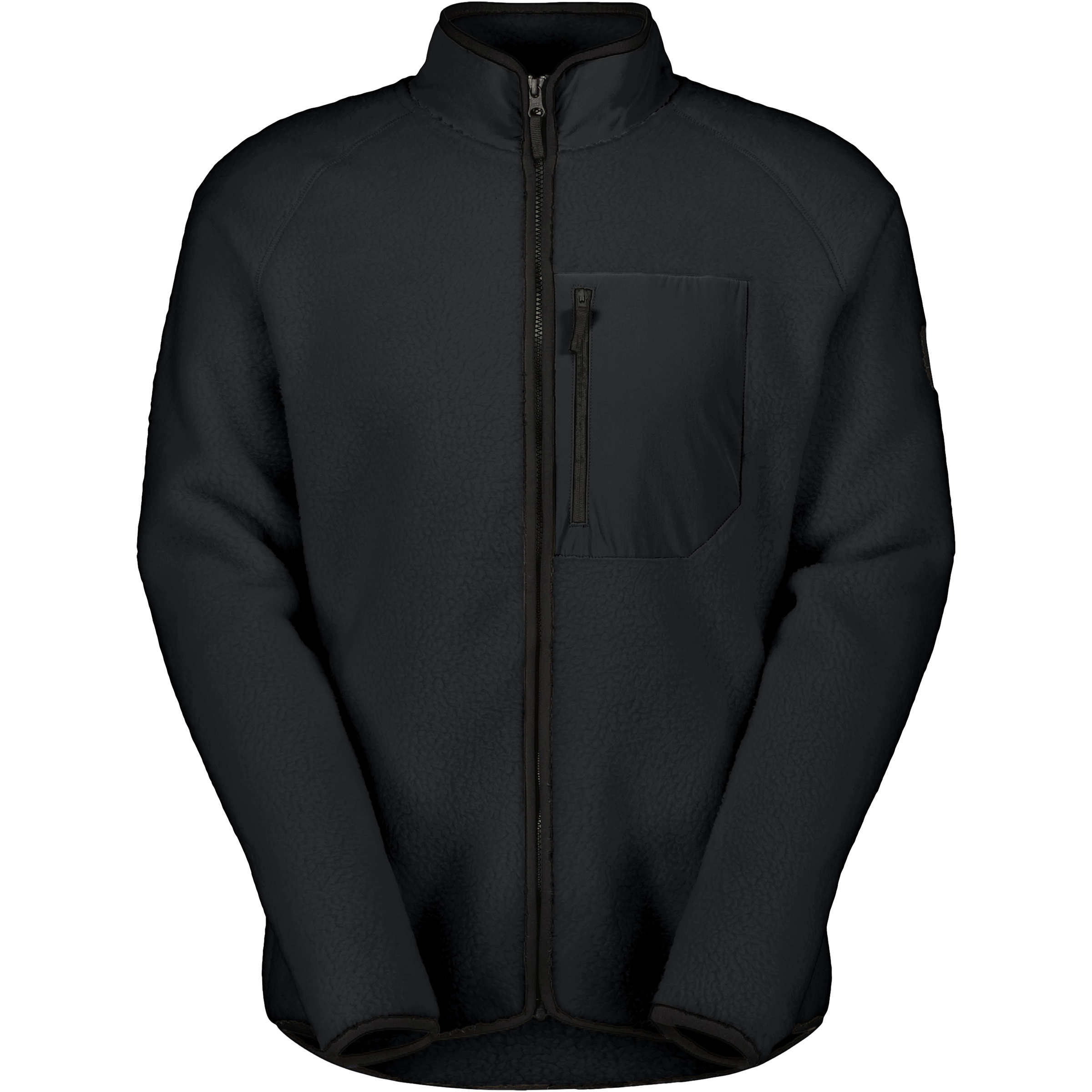 Scott Defined Heritage Pile Herren Fleecejacke schwarz Größe M Trekking Elastisch