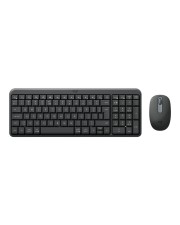 Logitech MK250 Tastatur-und-Maus-Set kabellos Bluetooth LE QWERTY US International Graphite (920-013519)