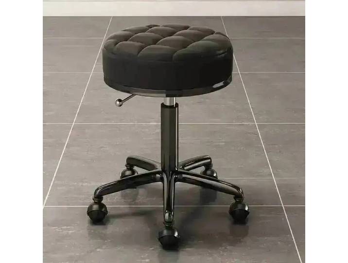 Chaises de barbier esthétiques et simples, chaise de styliste rotative portable, chaise de beauté à roulettes, équipement de barbier Mocho Cadeira MQ50BC