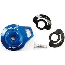RockShox Druckstufenverstellknopf blau