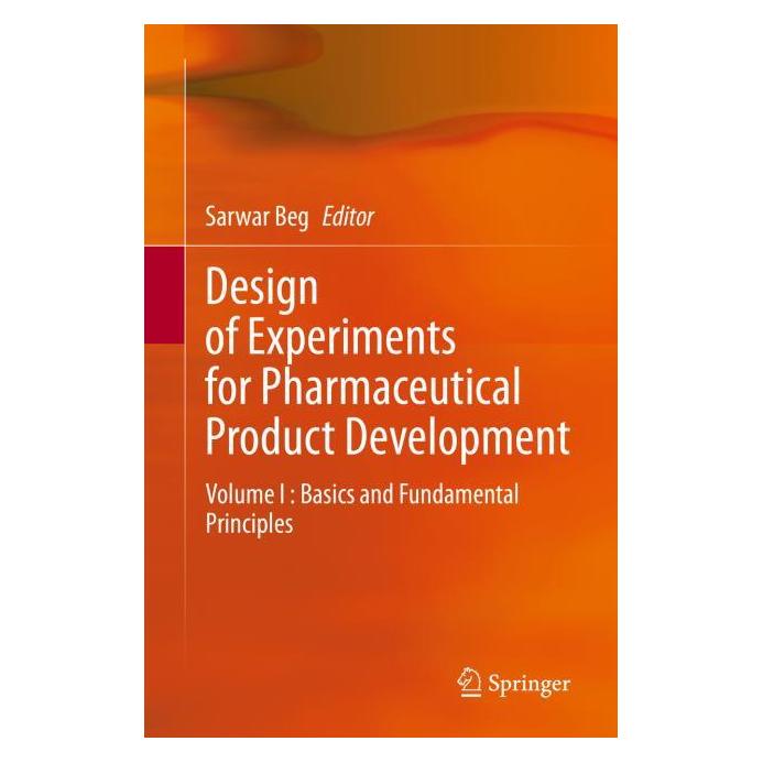 Springer Design of Experiments for Pharmaceutical Product Development (Englisch, Hardcover, Sarwar Beg) (63681074)