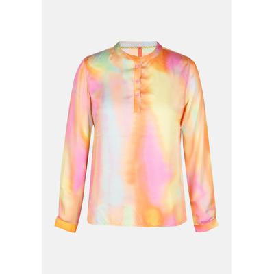 Klassische Bluse SALZHAUT "Bluse BLOOM", Damen, Gr. XXL, bunt (multicolor), Obermaterial: 100% Modal CMD., Blusen Bluse