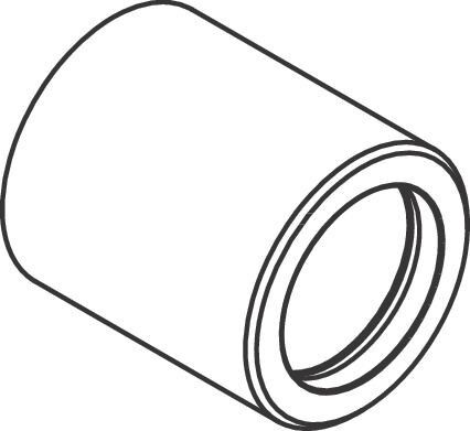 Hansgrohe Axor Edge Hülse Wannen-/Brausemischer UP 93581000
