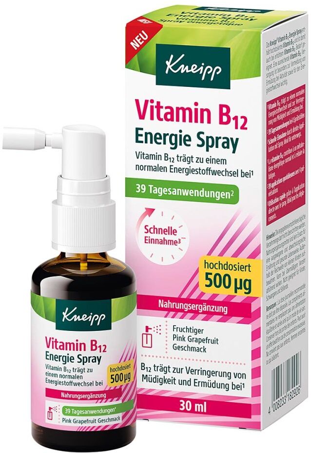 Kneipp Vitamin B12 Energie Spray 30ml